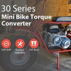 Tav2 212cc 6 5hp Torque Converter 3 4  Go Kart Mini Bike Clutch 30 Series Set