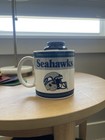 Vintage Seattle Seahawks Ceramic Nfl Football Coffee Mug Cup - 1990   s - 12oz