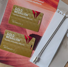 Delta Gold Medallion Bag Tags - 2 - New 2024