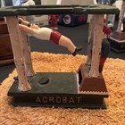 Acrobat Cast Iron Penny Bank Vintage Mechanical Toy Antique Collectors Edition