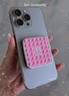 New Dior Octobuddy Pink Phone Stand Suction Accessory Fidget Toy Design
