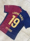 2025 Barcelona Cactus Jack Home Jersey Lamine Yamal  19   Size  Medium