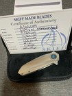 Skiff Asylum-frame Lock-s45vn Stone Washed-ice Blue Anodized Hardware