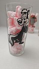 Looney Tunes Vintage Lot Of 4 Glasses  Taz  Speedy Gonzales  Pepe  Elmer Fudd