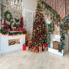 Aiikes 10x10ft Christmas Backdrops For Photography Fireplace Christmas Photog   