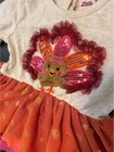 Little Lass Turkey Tutu Thanksgiving Dress - 12m