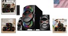 Bluetooth Home Theater System - 2 1 Speakers With Subwoofer  Fm Radio   40w