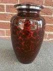 Red  Cremation Urn For Human Ashes - Adult Memorial Funeral Urn