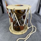 Korean Janggu Hourglass Rawhide Drum Wooden Painted Made In Korea 8 5   x7   