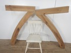 Pair Of Very Large Vintage Corbels Handmade 48  X 30  Each 5 1 2  Thick