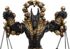 Anubis With Scales Of Afterlife Statue 9    Egyptian God Figurine Resin Decor