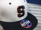 Nwt Zephyr 32 5 Chopped Fitted Syracuse Cuse Orangeman Cap Hat Headwear 