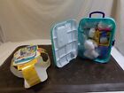 Pet Dog Care Play Set Doctor Kit For Kids 16 Pcs Pretend Vet Grooming Toys