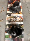 Ronix Press Play Wakeboard   Imperial Pro Boots  with Bindings 