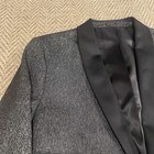 J  Ferrar Jf Charcoal Sparkle Mens Sport Coat 48r Slim Fit Nwt New Years Eve