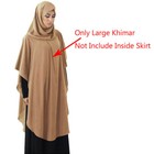 Women Large Khimar Long Hijab Hooded Tops Islamic One Piece Muslim Prayer Burqa