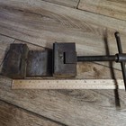 Machinist Drill Press Vise Jaw 3-1 2 X 3in Steel Heavy Duty Vintage