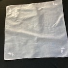 Vintage Madeira Pale Pink Hankie With Floral Applique