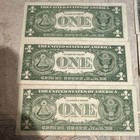 1957  1 Silver Certificate Notes Lot Of 3 One Dollar Banknotes