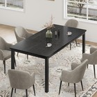 70 9 In Industrial Dining Table Rectangular Wooden Kitchen Table Dinner Table