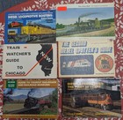 6 Railroad Train Book Lot Diesel Locomotives Spotters Guide Railfan History