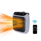 800w Portable Electric Space Heater Small Wall Heater Fan Quick Heating