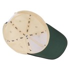 Victus Switch Hitter Snapback Baseball softball Hat - Tan black