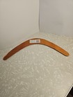 Vintage Australian Wooden Boomerang 16  Kangaroo Lizard Made In Australia
