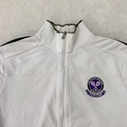 Ralph Lauren Rlx Wimbledon Championships Jacket Mens Large White Tennis Full Zip