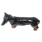 Royal Doulton Black   Tan Dachshund Figurine Hn1128 Frederick Daws Porcelain