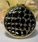 2 X Estee Lauder Gold Reptile Alligator Lucidity Face Powder Compact  empty New