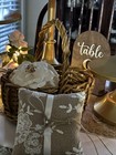 Wedding Essentials  Ring Bearer   Flower Girl  Pillow Lace   Satin Ribbon basket