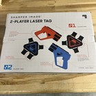Laser Tag  Two Player Set With Blasters   Vests -- Sharper Image New