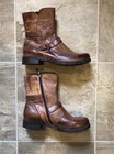 Jafa 2036 Brown Leather Ankle Boots Sz 39