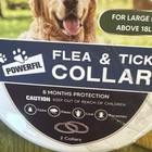 8 Month Flea   Tick Collar For Large Dogs 18  Lbs Natural Us Seller 