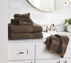 Better Homes   Gardens Soft Cotton Popcorn Textured 6 Piece Bath Towel Set