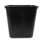 Boardwalk 28qtwbbla 28 Qt  Plastic Soft-sided Wastebasket - Black New