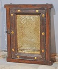 Antique Wooden Wall D  cor Window Panel Frame Original Old Hand Crafted