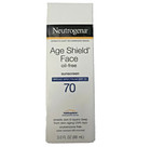 Neutrogena Age Shield Face Oil Free Sunscreen Spf 70 3 0 Oz New