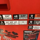 Craftsman 242 Piece Tool Set Standard Sae Metric Chrome Wrench Hard Case Chest