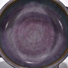 10 2  China Antique Song Dynasty Jun Kiln Porcelain Purple Beast Ear Brush Wash