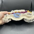 Antique 1880s - Iroquois Native American Beaded Large Pin Cushion Iroquois  10   