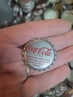 Vintage 100 Silver Coke Coca Cola Bottle Caps -see Photos -possibly Unused Lot18