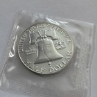 1963 Franklin Half Dollar Proof 90  Silver In Original Mint Cello