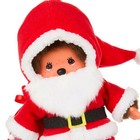 Sekiguchi Monchhichi Boy Santa Claus Plush 8  Monkey