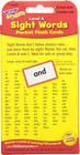 Trend Enterprises  Sight Words Level A Pocket Flash Cards  Great For Skill Build