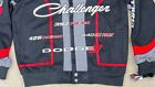 Dodge By Jh Design Challenger Motorsports Embroidered Racing Jacket Size Medium