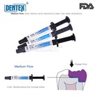 Dental Composite Resin Medium Flowable Light Cure  Etching Gel  bonding Adhesive