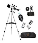 70mm Aperture 400mm Az Mount Astronomical Refracting Telescope New