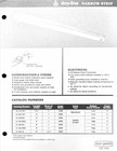 24  1-lamp 2-ft  Fluorescent Strip Light Fixture W  Ballast Preheat New S-120ts